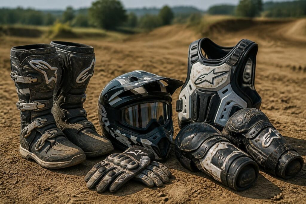découvrez nos bottes et équipements de motocross pour une protection optimale. roulez en toute sécurité avec des accessoires conçus pour le confort et la performance.