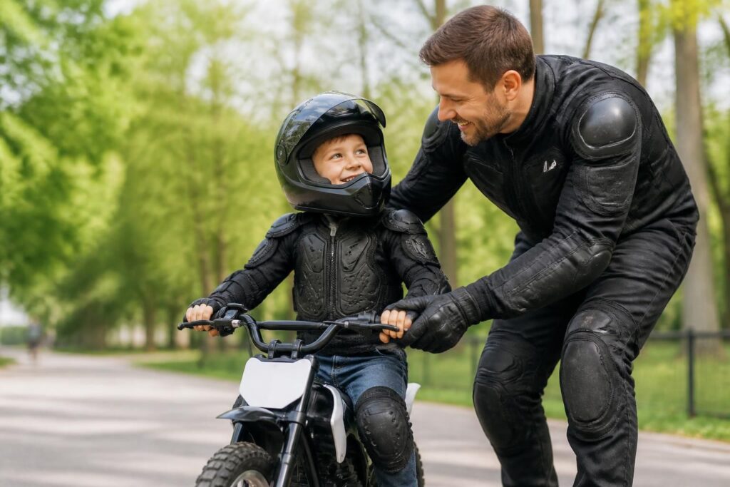découvrez à quel âge initier votre enfant à la moto et les meilleures méthodes pour le faire en toute sécurité et plaisir.
