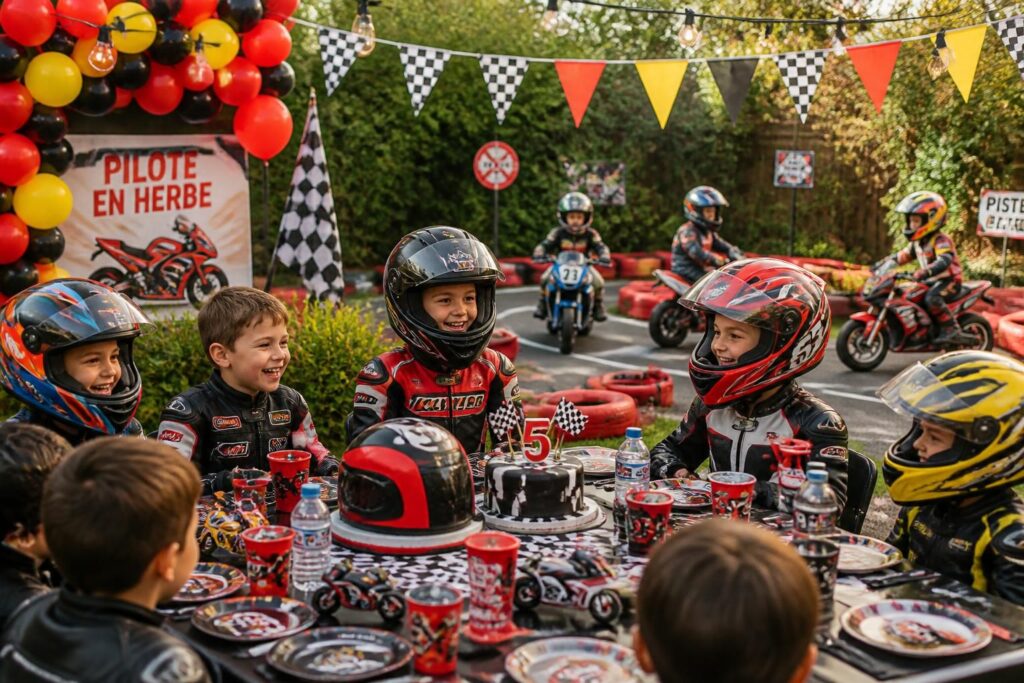 découvrez comment organiser un anniversaire moto inoubliable pour votre enfant grâce à notre guide pratique, rempli d'idées, conseils et astuces pour une fête réussie et sécurisée.