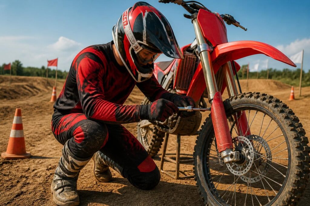 apprenez à régler les suspensions de votre moto de cross grâce à ce guide complet pour débutants. optimisez votre confort et votre performance en toute simplicité.