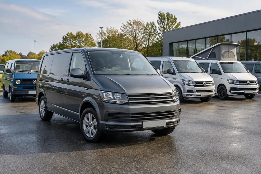 découvrez les versions du volkswagen transporter, leurs équipements et les occasions disponibles pour choisir le modèle adapté à vos besoins.