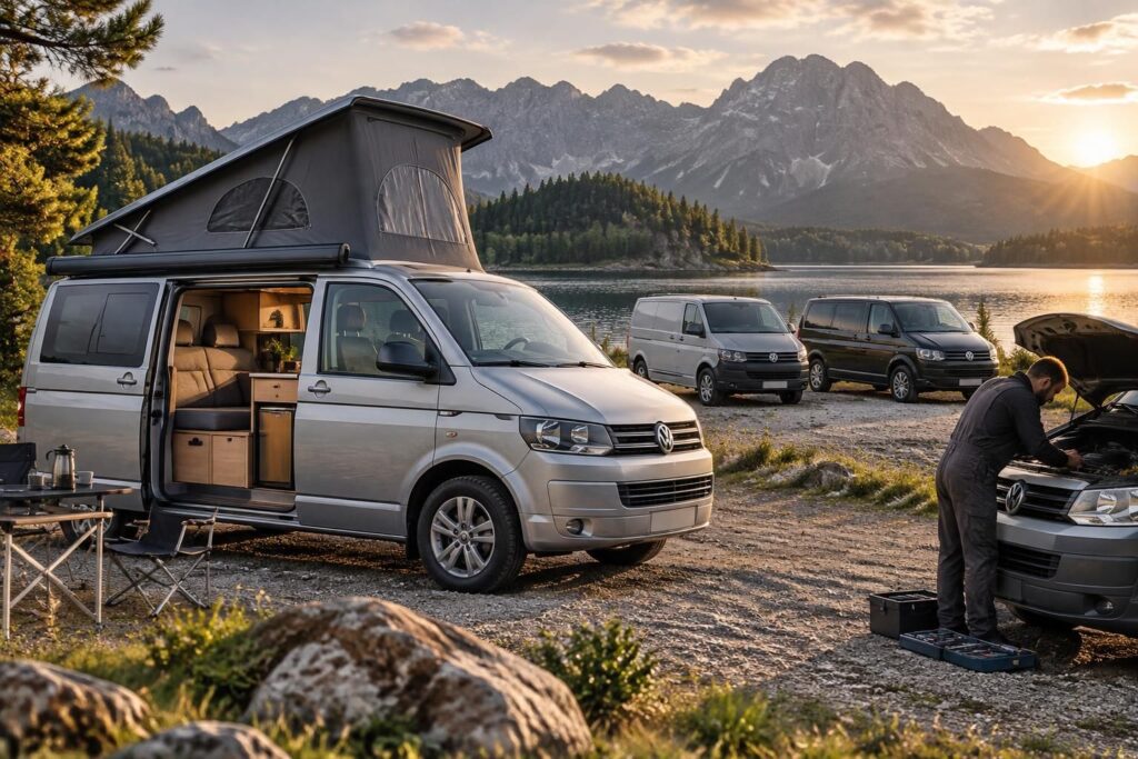 T5 Volkswagen : guide des modèles, motorisations et aménagements